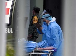 La ocupación media de camas generales en los hospitales es del 42% y del 35% para camas de terapia intensiva. AFP/ARCHIVO