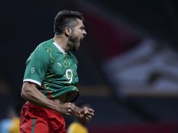 FIGURA. Henry Martín hizo su mejor partido en el torneo y marcó su primer gol en Tokio. MEXSPORT/Richard Callis