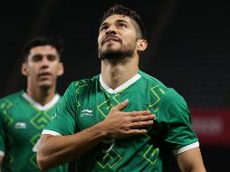 Henry Martin, de la Selección Mexicana Sub-23 en Tokio 2020. AFP / A. Ikko