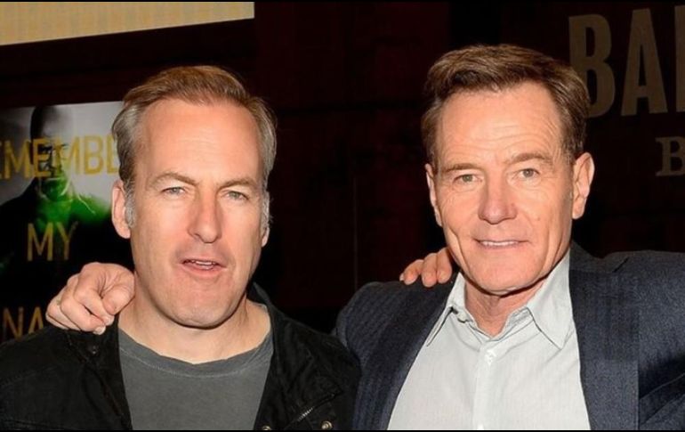 Cranston (der.) y Odenkirk (izq.) trabajaron juntos en la serie 