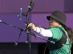 Alejandra Valencia se adaptó de mejor manera a las condiciones del viento. MEXSPORT/David Leah