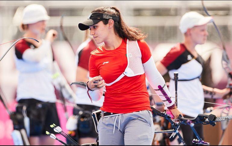 OTRA MÁS. La mexicana se suma a la lista del día de hoy de atletas nacionales que se han quedado en el camino por alguna medalla. MEXISPORT/ J.MARTÍNEZ