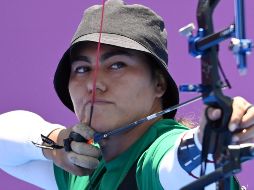 Alejandra Valencia avanza a los octavos de final. AFP / A. Berry
