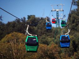 El Teleférico de Taxco realiza un recorrido de 800 metros, y se encuentra a una altura de hasta 175 metros. EFE / ARCHIVO