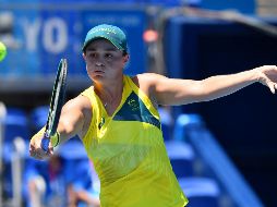Barty fue derrotada en la primera ronda de los Juegos Olímpicos de Tokio esta semana, pero ha alcanzado las semifinales de dobles mixtos con John Peers. AFP/T. FABI