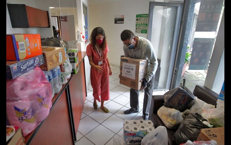 La Canaco está vinculada como Centro de Acopio junto con la Cruz Roja. EL INFORMADOR/A. Camacho