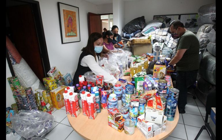 La Canaco está vinculada como Centro de Acopio junto con la Cruz Roja. EL INFORMADOR/A. Camacho