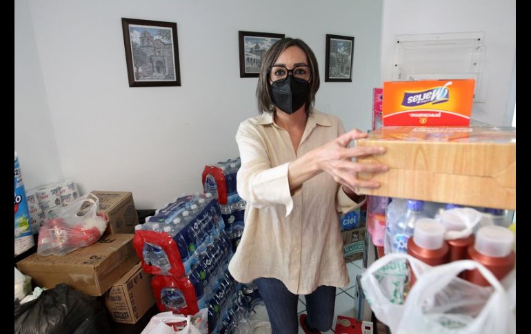 La Canaco está vinculada como Centro de Acopio junto con la Cruz Roja. EL INFORMADOR/A. Camacho