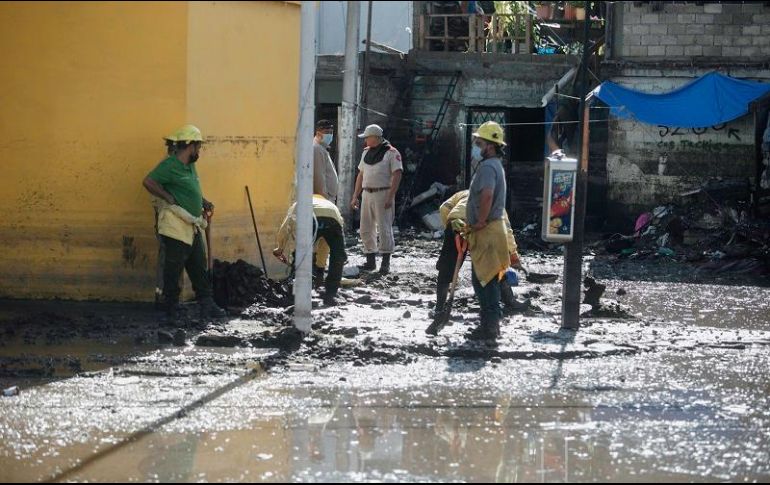 Se requerirá de mucha gente  para reacomodar la zona en Miramar, Lomas de la Primavera, Arenales Tapatíos y otras colonias afectadas. EL INFORMADOR/G. Gallo