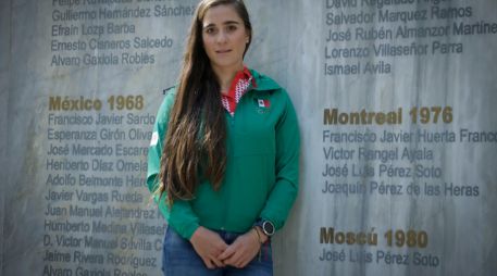 Elena Oetling vivió en Tokio sus primeros Juegos Olímpicos. EL INFORMADOR/Archivo