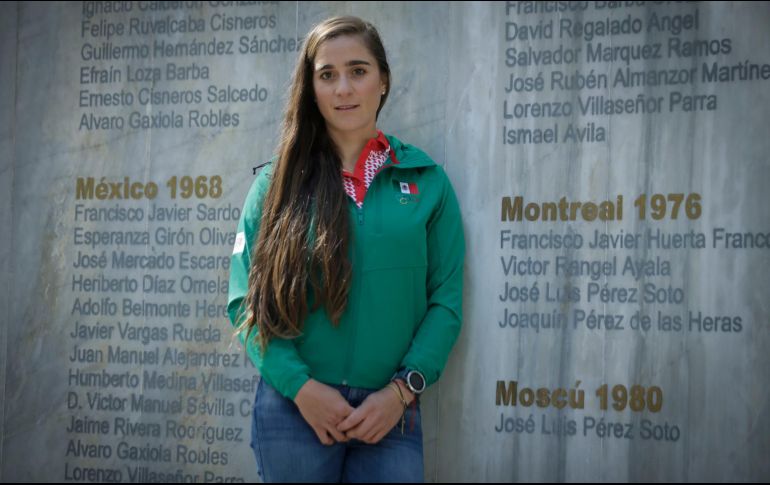 Elena Oetling vivió en Tokio sus primeros Juegos Olímpicos. EL INFORMADOR/Archivo