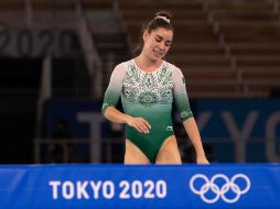 La tapatía Dafne Navarro avanza a la final de trampolín de Tokio 2020. AFP / Y. Iwamura