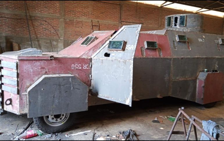 El predio y lo asegurado quedó a disposición del Fiscal Federal, quien continúa con la carpeta de investigación. ESPECIAL / FGR en Jalisco