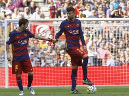 Además del tema de Messi, Piqué hizo un análisis de la última campaña disputada. EFE/ARCHIVO