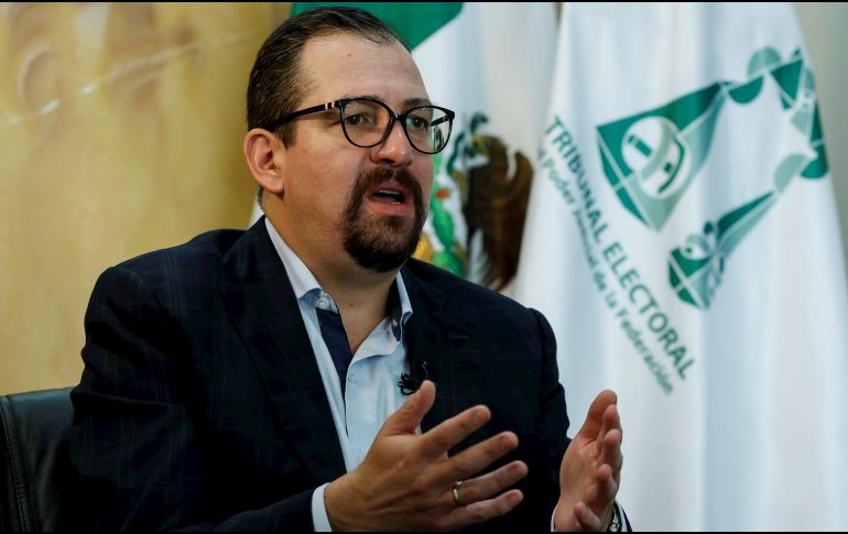 José Luis Vargas,  presidente del TEPJF, enfrenta una investigación en su contra por presunto enriquecimiento ilícito. EFE/ARCHIVO