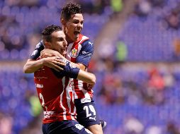 EL PRIMERO. Alejandro Mayorga marcó el primer gol de las Chivas. IMAGO7