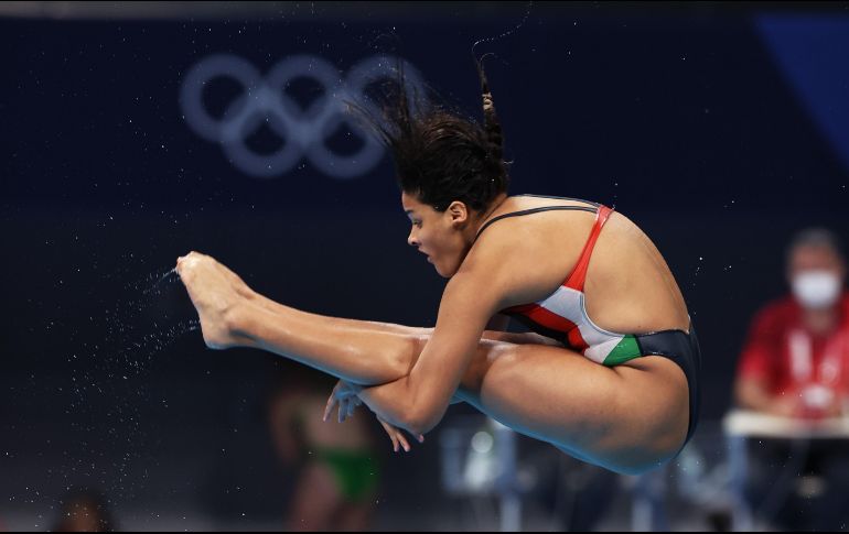 El domingo a la 1:00 de la mañana, tiempo de México, Aranza buscará otra medalla para México. MEXSPORT/D. Leah
