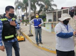 Protección Civil inspecciona el subsuelo con georradares para detectar hundimientos o socavones. ESPECIAL