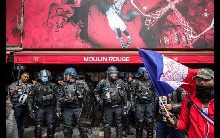 Para los manifestantes antivacuna en Francia, 