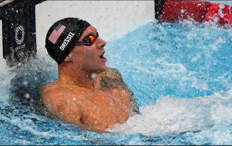 Dressel rebajó en 23 centésimas la anterior plusmarca olímpica en posesión del brasileño César Cielo con un crono de 21.30 desde los Juegos Olímpicos de Pekín 2008. AP