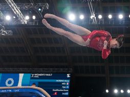 Alexa Moreno es la máxima representante mexicana de la gimnasia artística en la historia. AP/N. Pisarenko
