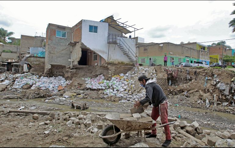En las colonias afectadas por el desborde del arroyo “El Seco”, en Zapopan, hay 200 mil 614 cuentas cuyos titulares podrían ser beneficiados. EL INFORMADOR/A. Camacho