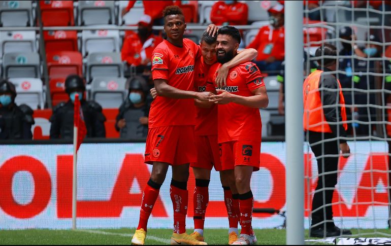 PIE DERECHO. El Toluca suma 2 victorias en el torneo y son la mejor ofensiva. IMAGO7