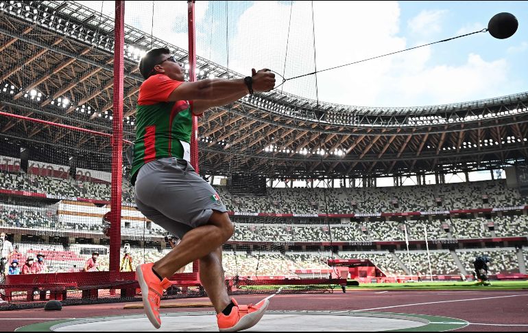 Diego tuvo bastante competencia y cinco contrincantes lo superaron incluso por una diferencia de menos de un metro. AFP/B. STANSALL
