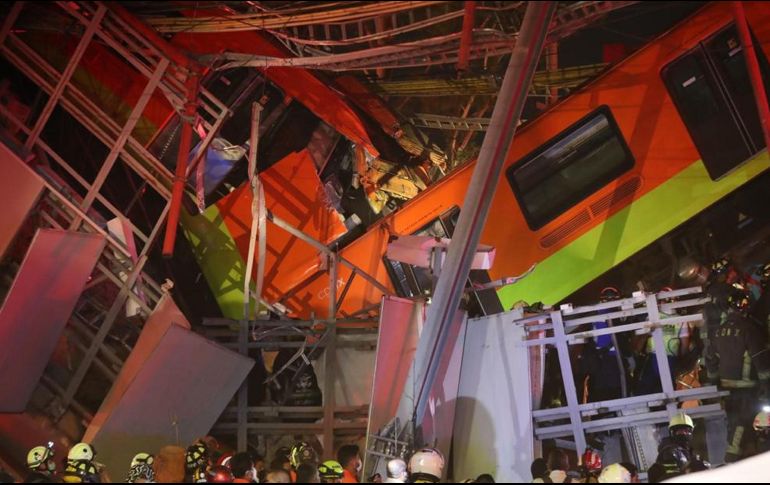 Carlos Slim reparará el tramo de la línea12 del metro de la CDMX, después del accidente donde 26 personas fallecieron. SUN / ARCHIVO