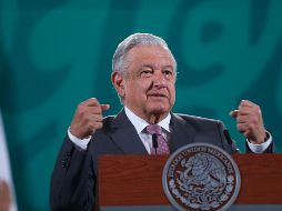 AMLO reiteró que su gobierno presentará una reforma electoral para fortalecer los procedimientos democráticos. EFE / S. Gutiérrez