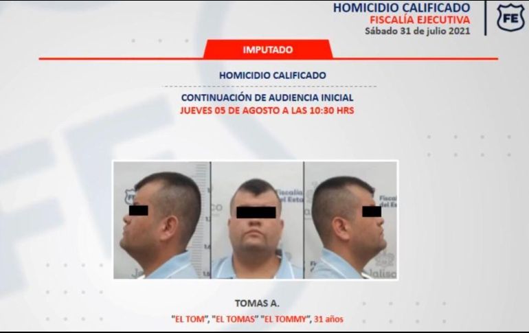 El detenido tendrá audiencia inicial el próximo jueves 5 de agosto a la espera que sea vinculado a proceso. ESPECIAL /