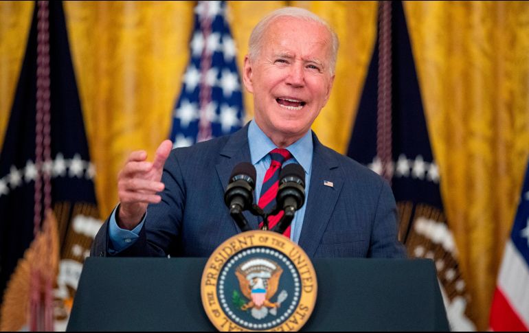 De acuerdo a la Casa Blanca, el presidente Joe Biden aún no ha hablado con Cuomo. EFE/S.Thew
