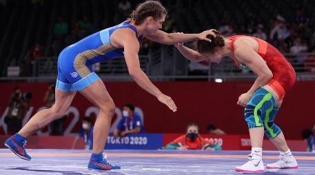 Jane Valencia era una de la esperanzas de medalla de la delegación mexicana. AFP/J. Guez