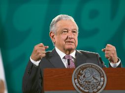 El próximo año, el Presidente será sometido a una consulta de revocación de mandato organizada por el INE. EFE/S. Gutiérrez