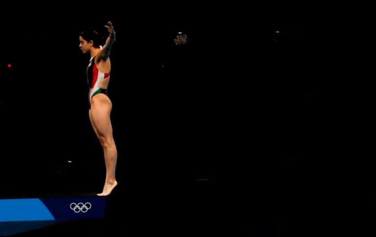 Alejandra Orozco fue la mejor mexicana al conseguir 308.10 puntos y terminar en la novena posición.  EFE/F. Bizerra