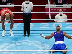 Arlen López dio a Cuba su segundo oro en el boxeo, y el quinto en todos los Juegos. AP/F. Franklin