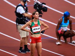 Paola mostró fuerza al final de la prueba y logró remontar algunas posiciones. MEXSPORT/A. Macías