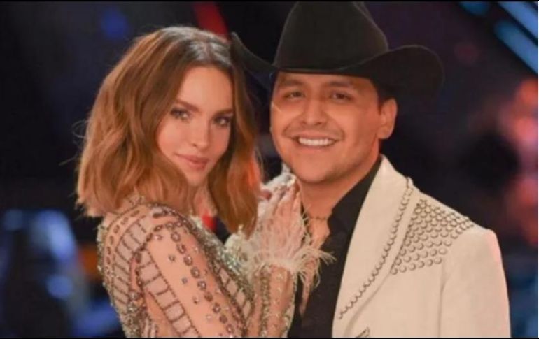 Christian Nodal y Belinda se comprometieron en mayo pasado. ESPECIAL