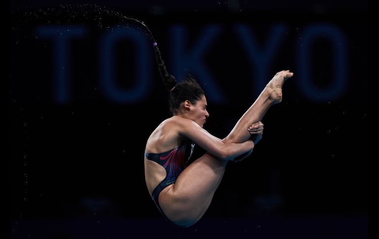 Gabriela Agúndez tuvo una actuación destacada en esta ronda Semifinal, terminó esta fase en la cuarta posición con un acumulado de 337.30 puntos. MEXSPORT/J. MARTÍNEZ
