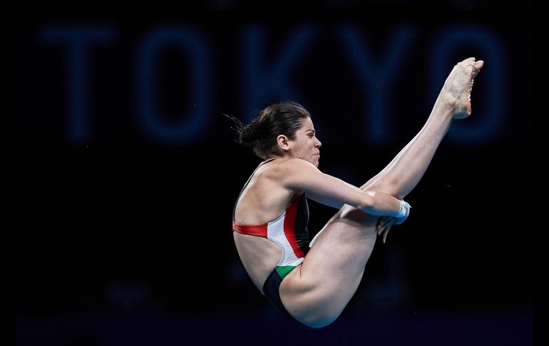 Alejandra Orozco. A  la jalisciense le alcanzó para meterse dramáticamente entre las 12 finalistas de la prueba al haber concluido decimosegunda con 301.40 MEXSPORT/J. MARTÍNEZ