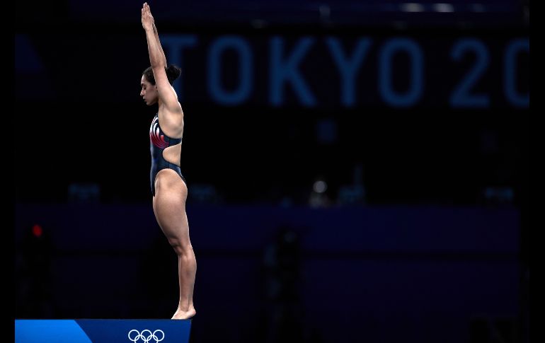 Gabriela Agúndez tuvo una actuación destacada en esta ronda Semifinal, terminó esta fase en la cuarta posición con un acumulado de 337.30 puntos. MEXSPORT/J. MARTÍNEZ