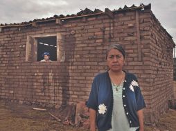 MERCEDES HERNÁNDEZ. (Al frente) La actriz da vida a “Magdalena”, protagonista de “Sin señas particulares”. CORTESÍA