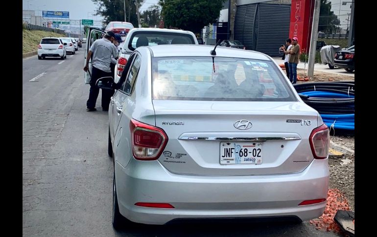 En lo que va del año, añadió la Secretaría, se han retirado del servicio 46 vehículos que ofrecen el servicio de forma irregular. ESPECIAL/Secretaría de Transporte