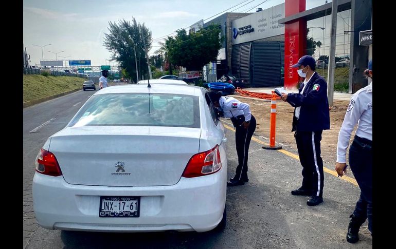 La Secretaría de Transporte asegura que lleva a cabo estos operativos de forma constante. ESPECIAL/Secretaría de Transporte