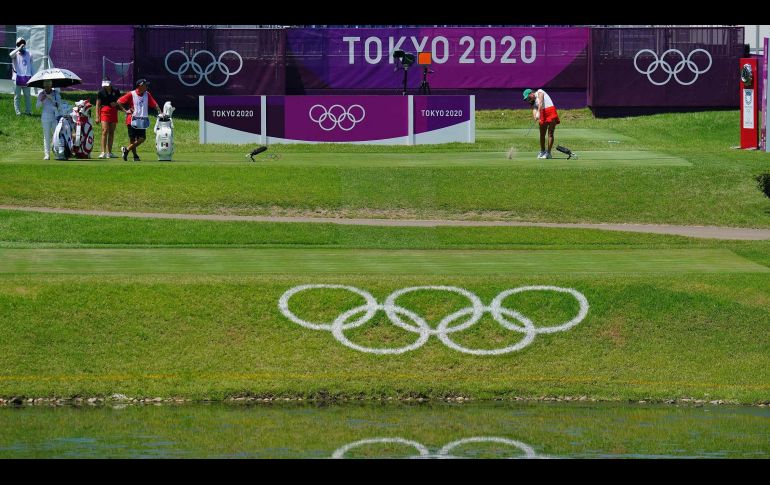 En el lugar 29, María Fassi ha sido la mejor de las mexicanas en el Club de Campo de Kasumigaseki. AFP/Y. Iwamoto
