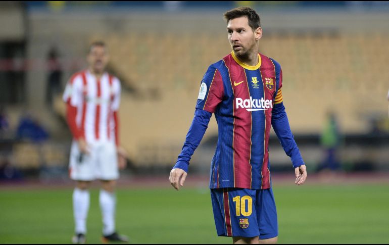 LIONEL MESSI. El argentino participará en una rueda de prensa tres días después de que el club azulgrana anunciara su marcha. AFP / ARCHIVO