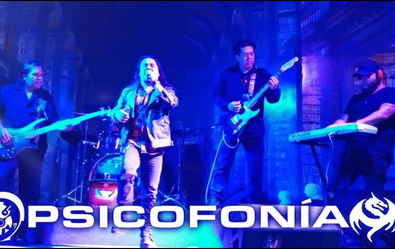 Psicofonía, formado en 2002, ha sido telonero de Tierra Santa, de España; Sonata Ártica, de Finlandia; Rata Blanca, de Argentina y Ángeles del Infierno. FACEBOOK/Psicofonía