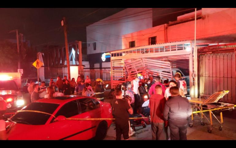 El accidente ocurrió en el cruce de la avenida Belisario Domínguez y Fraternidad. ESPECIAL /