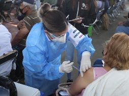 El Secretario de Salud Jalisco recordó que es requisito para aquellos que se registren que hayan pasado al menos seis meses desde que se aplicaron la última dosis. EL INFORMADOR / ARCHIVO