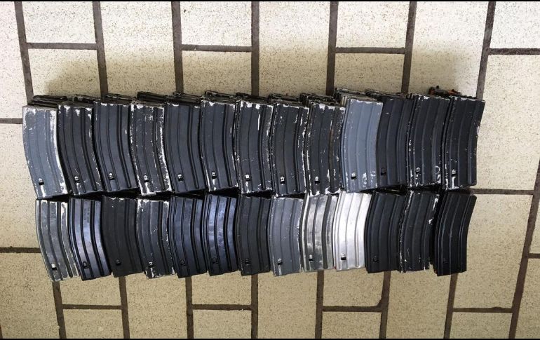 Lo asegurado fue puesto a disposición del ministerio público federal (MPF). CORTESÍA/FGR en Jalisco